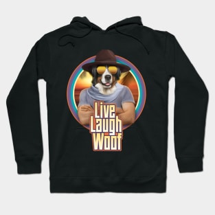 Live laugh woof Hoodie